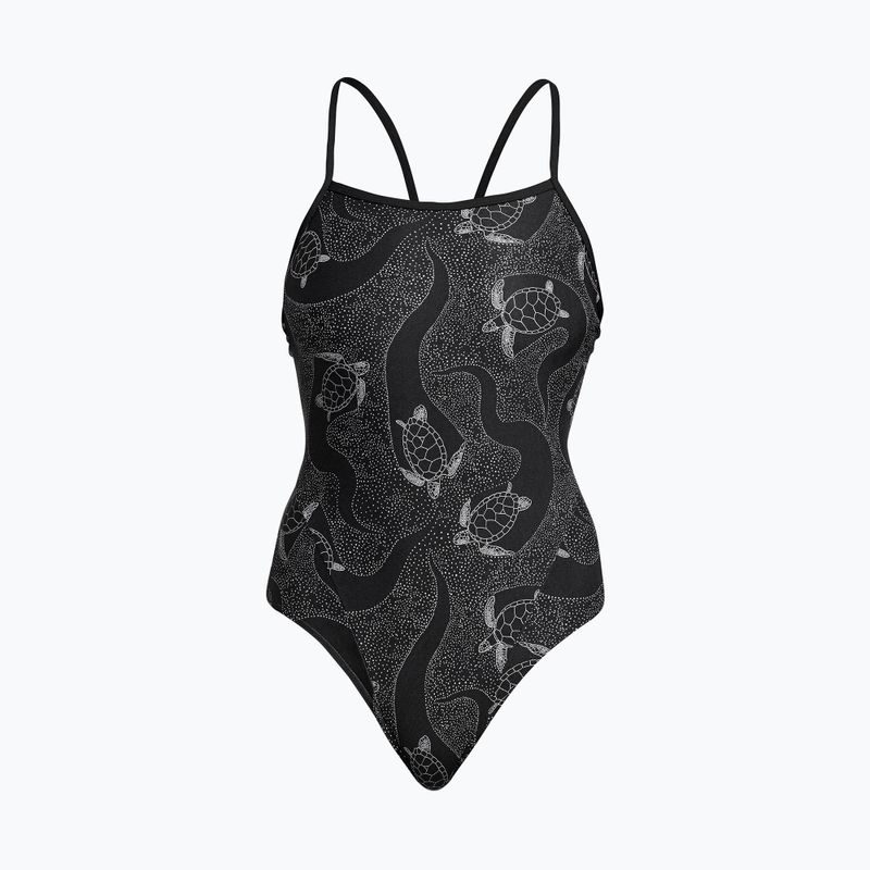 Dámské jednodílné plavky Funkita Single Strap Black FS15L7155416