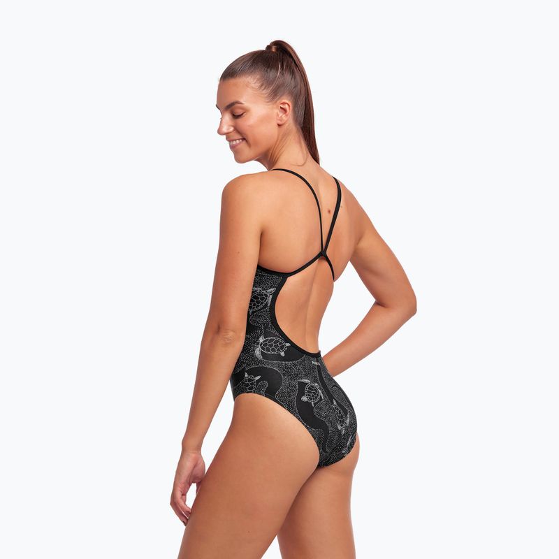 Dámské jednodílné plavky Funkita Single Strap Black FS15L7155416 4