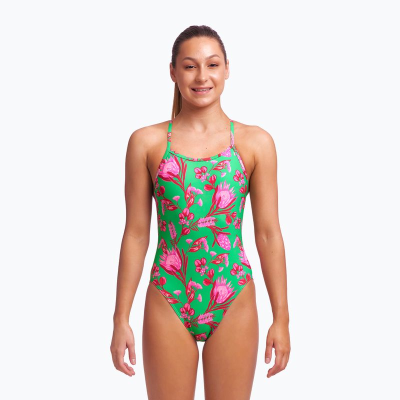 Funkita Dětské jednodílné plavky s jedním ramínkem Zelená FS16G7154914 2