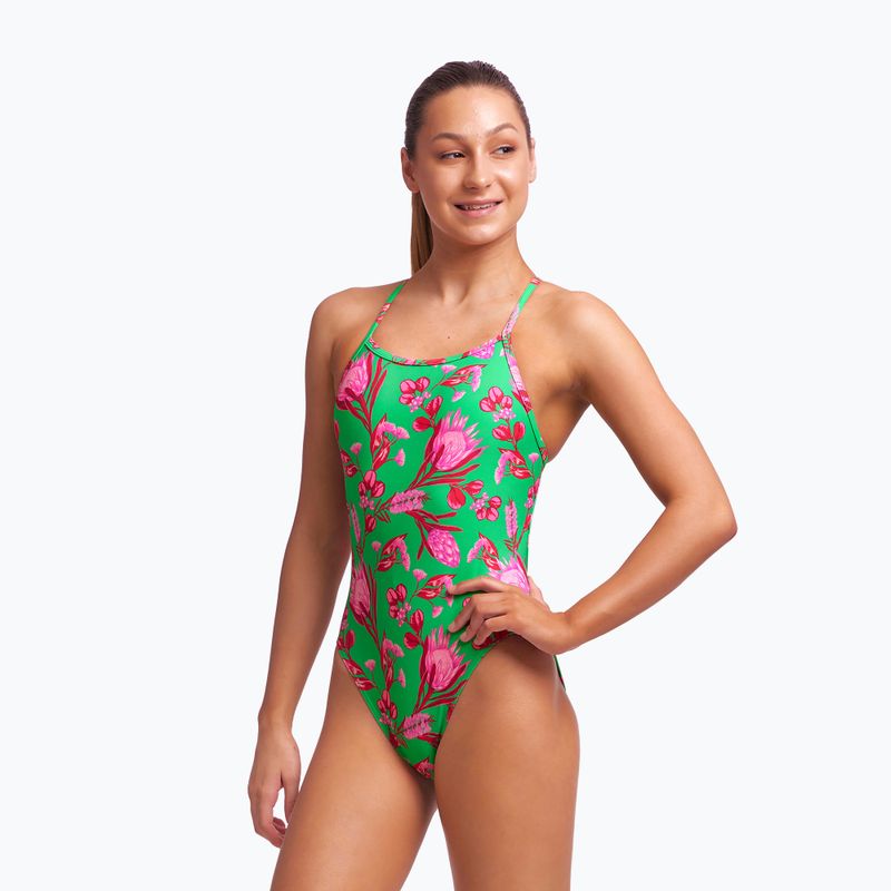 Funkita Dětské jednodílné plavky s jedním ramínkem Zelená FS16G7154914 3