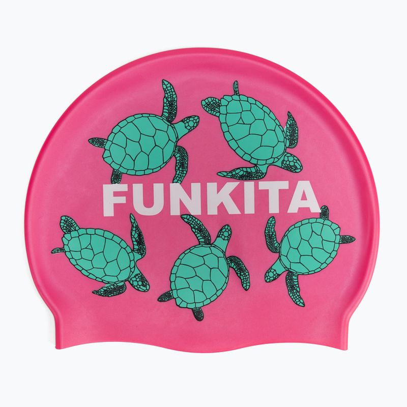 Funkita Silikonová plavecká čepice růžová FS997156500