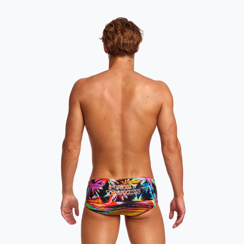 Pánské plavecké boxerky Funky Trunks Sidewinder sunset city 7