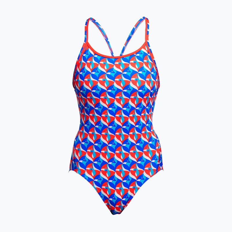 Dámské jednodílné plavky Funkita Diamond Back One Piece out foxed