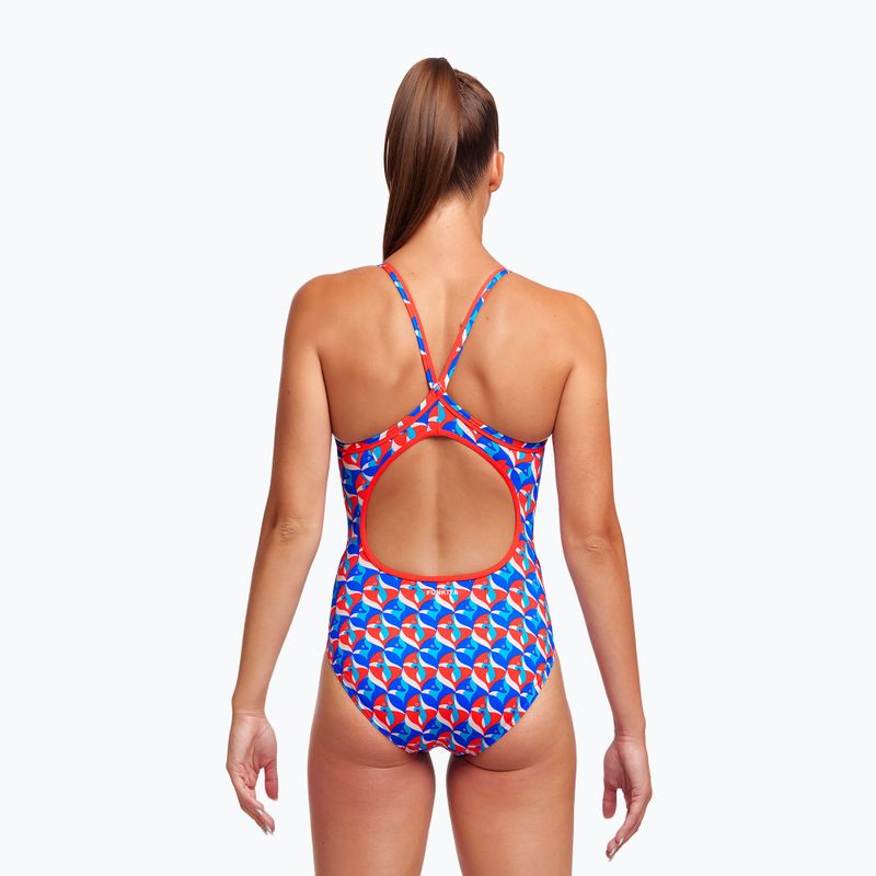 Dámské jednodílné plavky Funkita Diamond Back One Piece out foxed 4