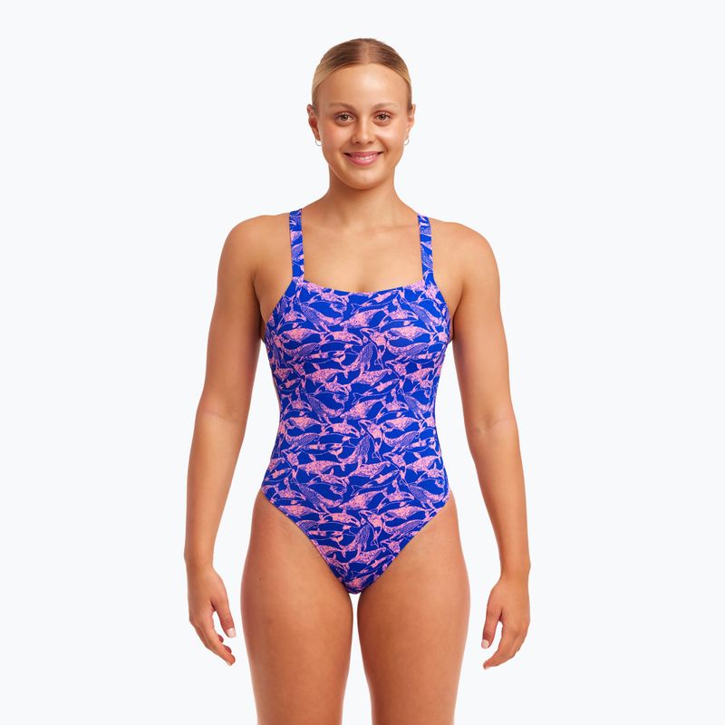 Dámské jednodílné plavky Funkita Brace Free minky pinky 5