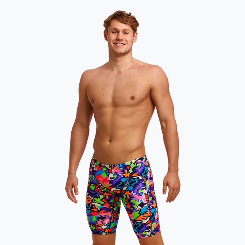 Pánské plavky Funky Trunks Training ostré hrany 4