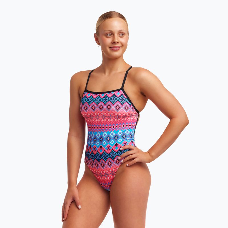 Dámské jednodílné plavky Funkita Strength One Piece tinsel town 2