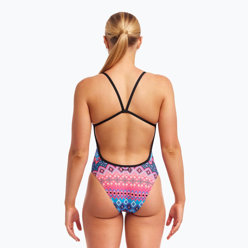 Dámské jednodílné plavky Funkita Strength One Piece tinsel town 4