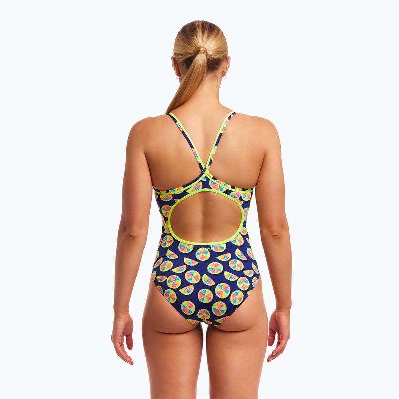 Dámské jednodílné plavky Funkita Diamond Back One Piece you lemon 4