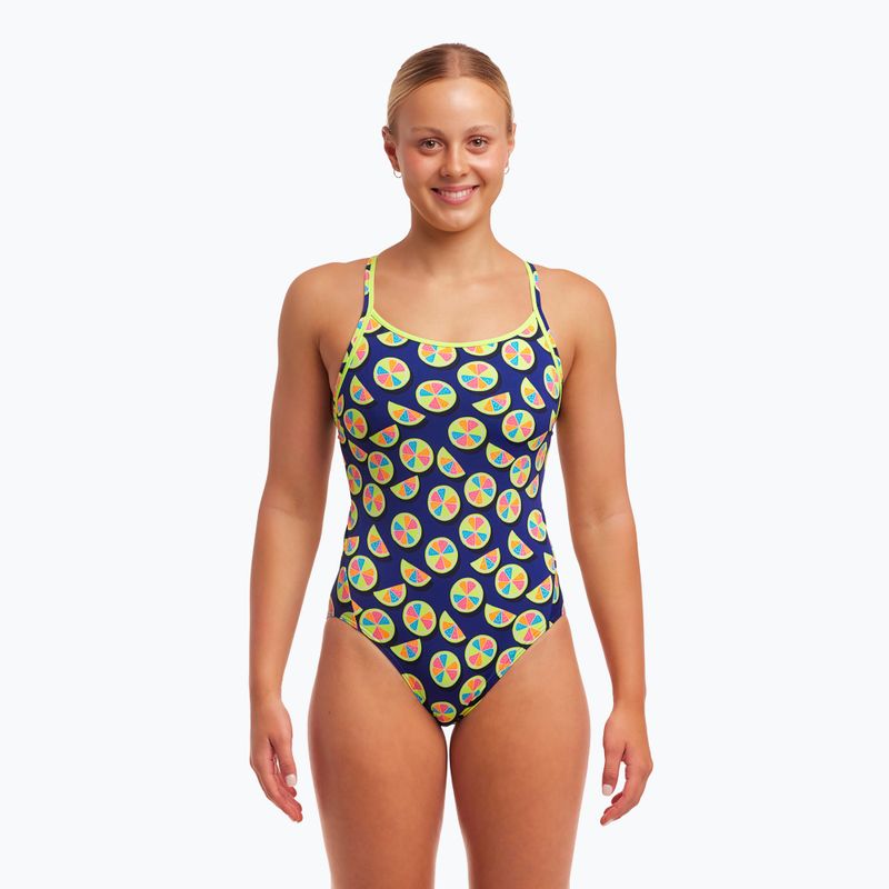 Dámské jednodílné plavky Funkita Diamond Back One Piece you lemon 5