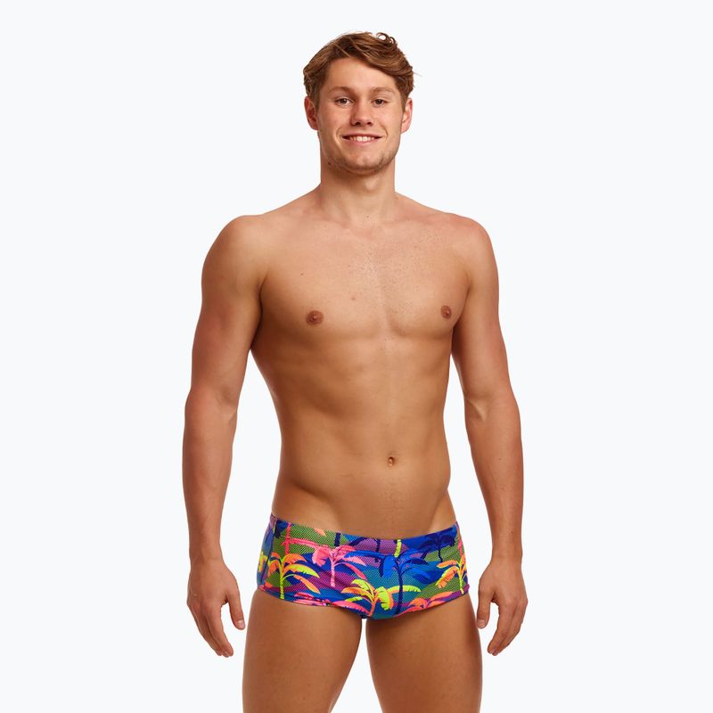Pánské plavecké boxerky Funky Trunks Sidewinder Trunks palm a lot 7