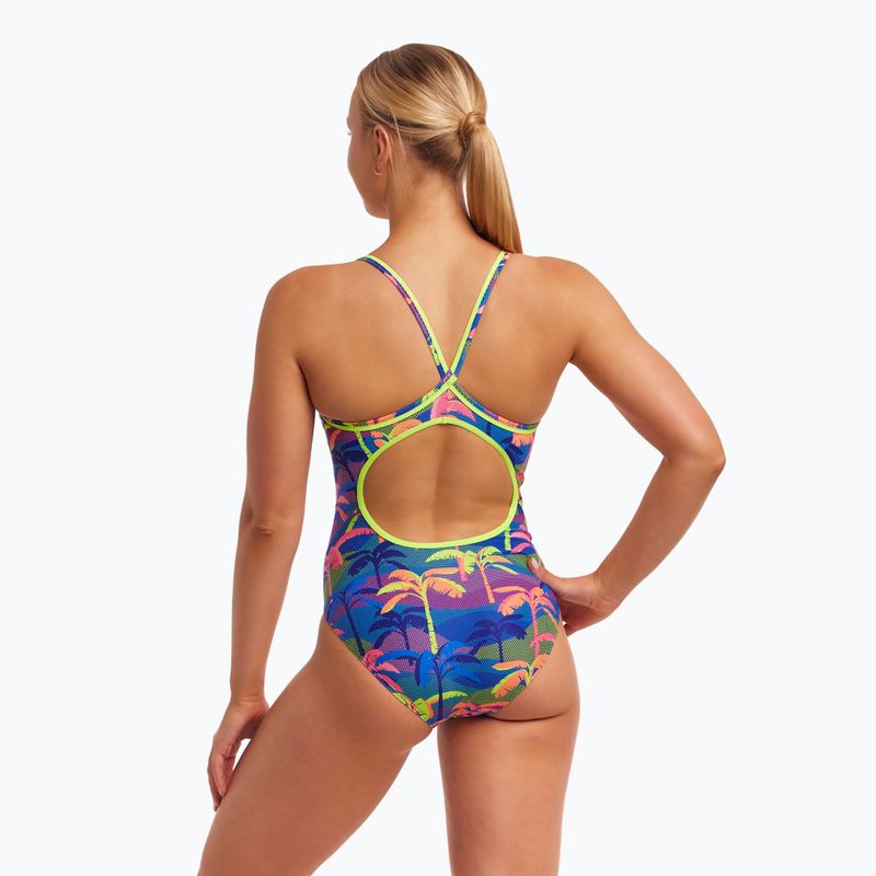 Dámské jednodílné plavky Funkita Diamond Back Palms a Lot 3