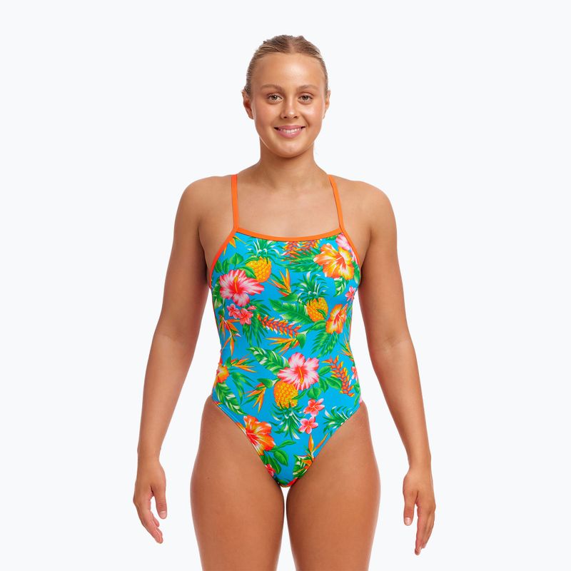 Dámské jednodílné plavky Funkita Strength One Piece blue hawaii 2