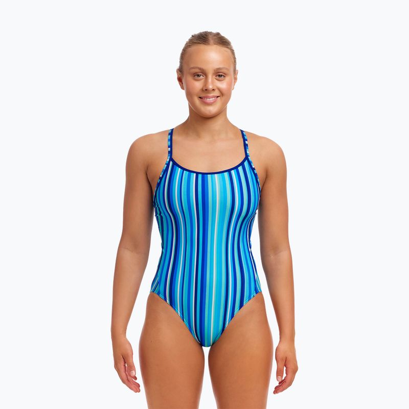 Dámské jednodílné plavky Funkita Diamond Back One Piece lane lines 2