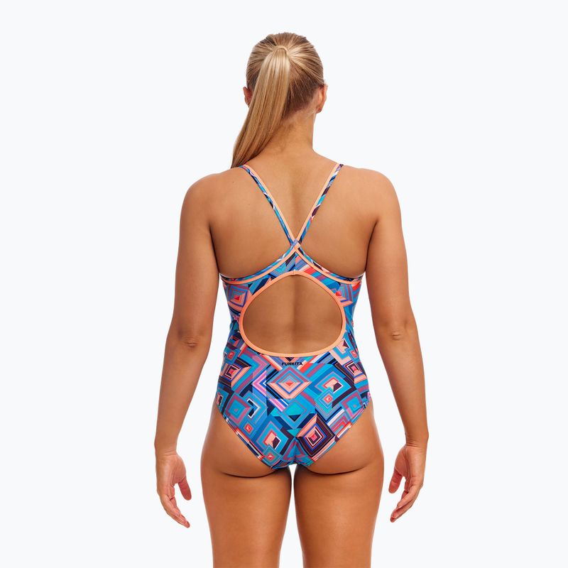 Dámské jednodílné plavky Funkita Diamond Back One Piece boxed up 3