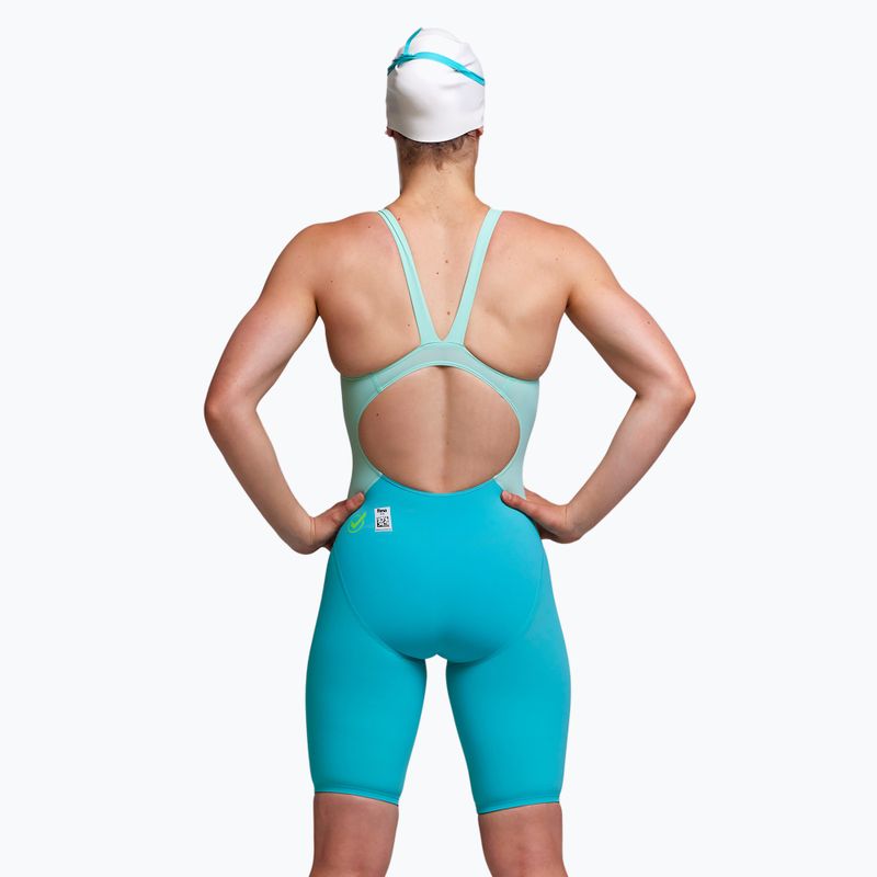 Dámské jednodílné plavky Funkita Apex Viper Kneeskin mint machine 2