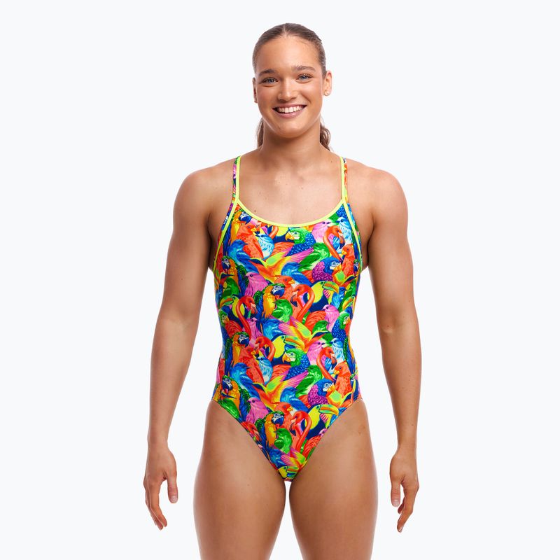 Dámské jednodílné plavky Funkita Diamond Back One Piece bright birds 2