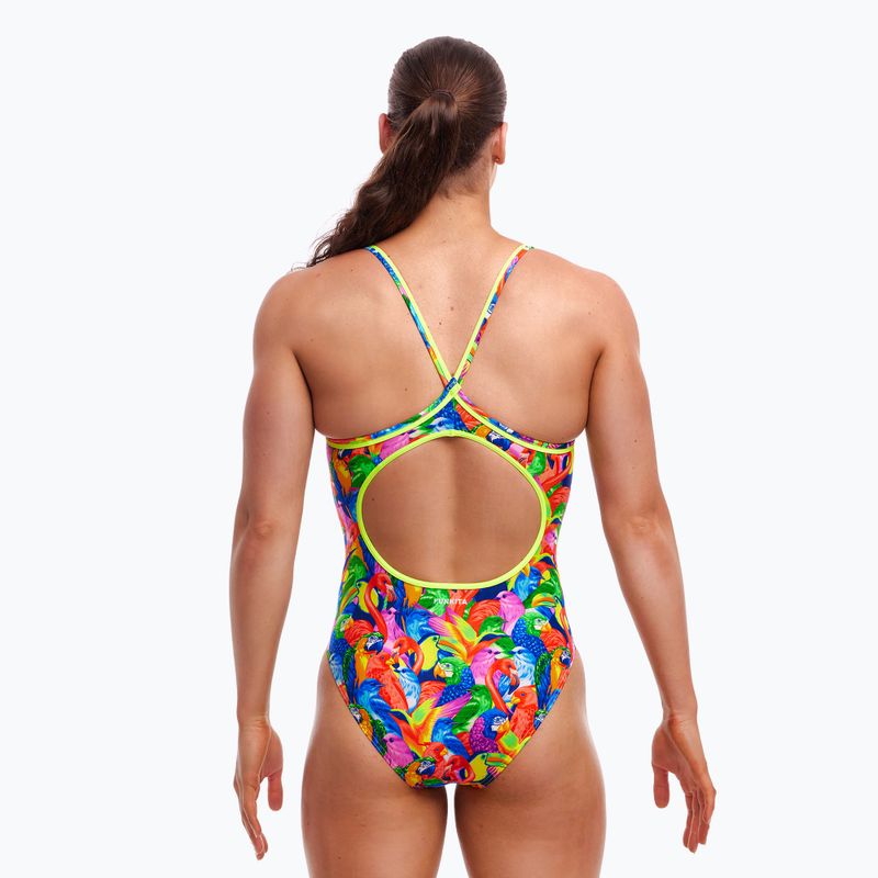 Dámské jednodílné plavky Funkita Diamond Back One Piece bright birds 3