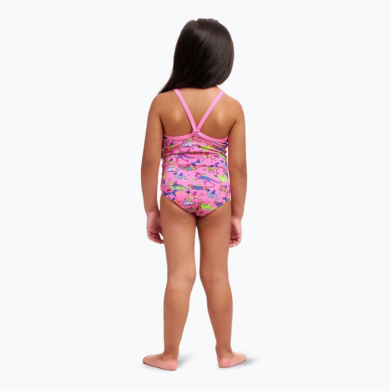 Dětské jednodílné plavky  Funkita Printed One Piece learner lane 3