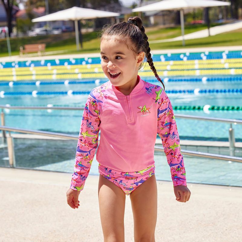 Dětská plavecká souprava Funkita Zippy Rashie & Brief learner lane 10