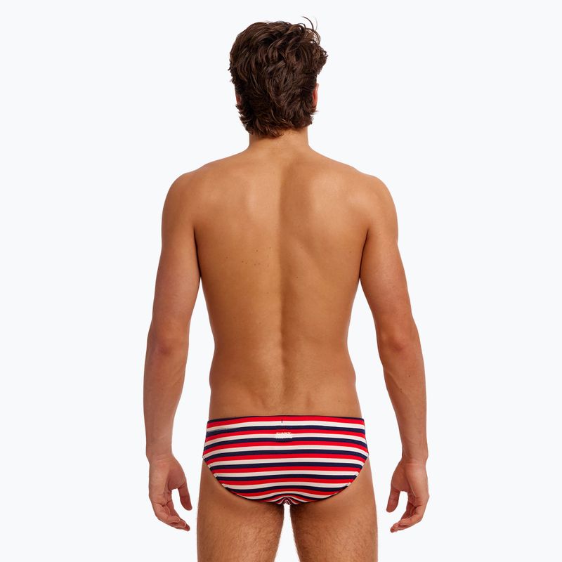 Pánské plavky Funky Trunks Seamed Briefs riviera 3