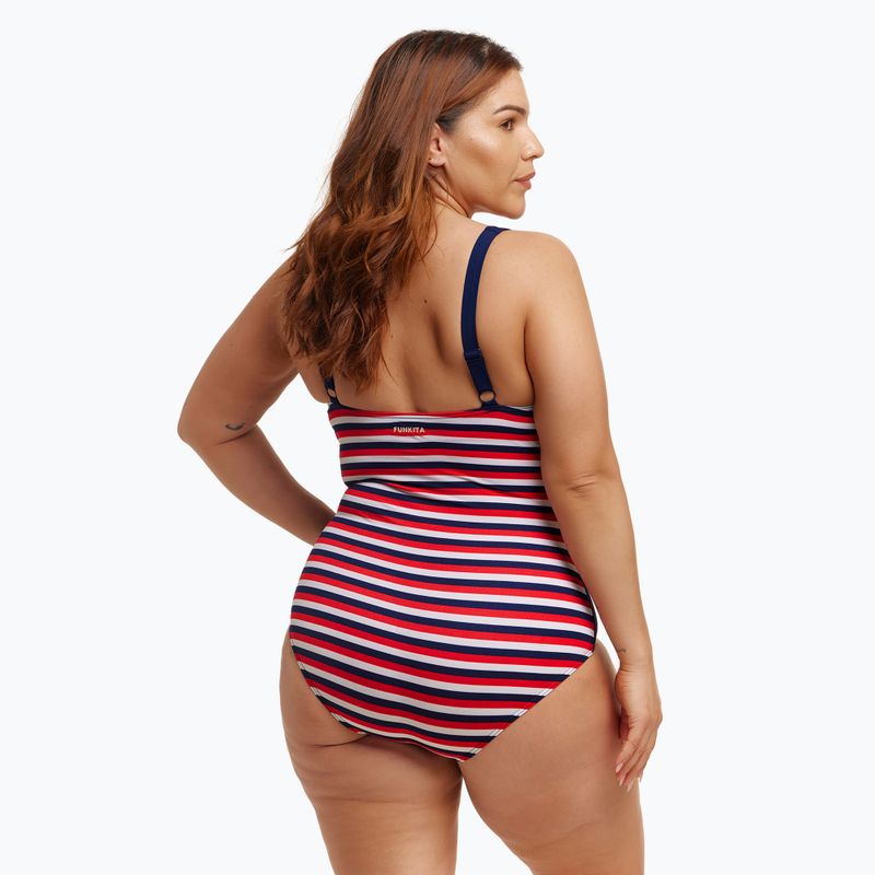 Dámské jednodílné plavky Funkita Ruched One Piece riviera 2