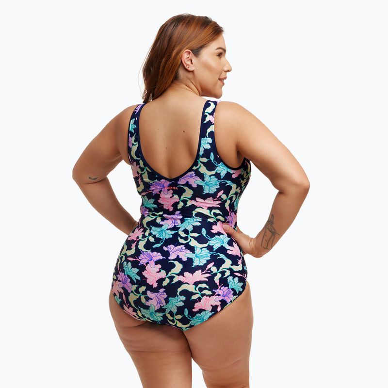 Dámské jednodílné plavky Funkita Zip Front One Piece fast flow 5