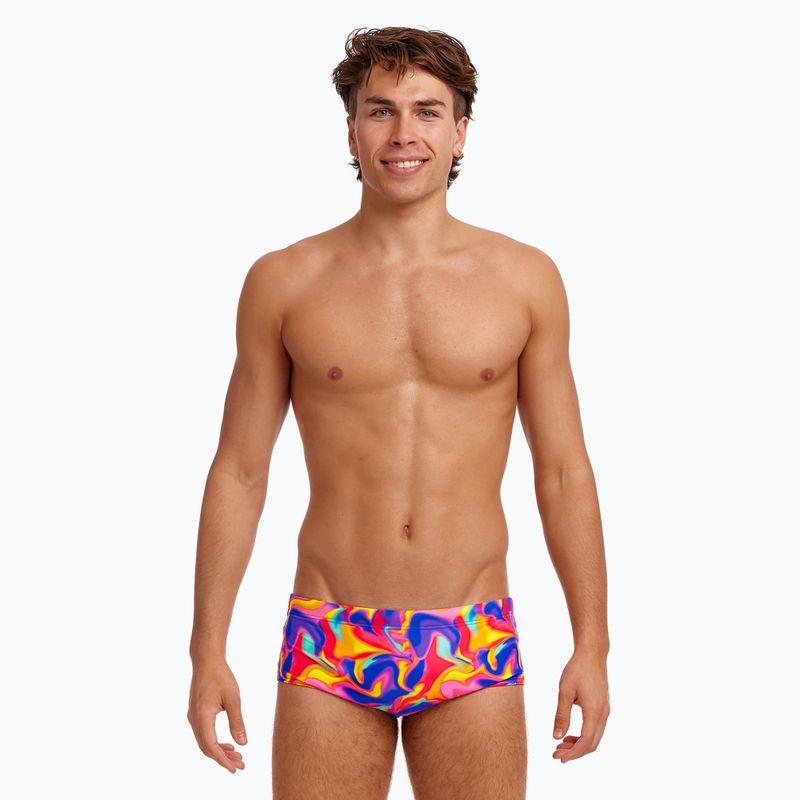 Pánské plavky Funky Trunks Sidewinder Trunks summer swirl 2