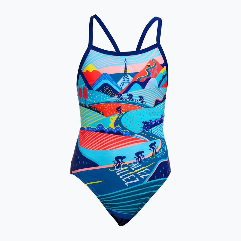 Dětské jednodílné plavky Funkita Single Strap One Piece vive la funky