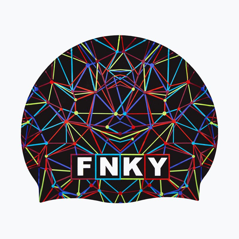 Plavecká čepice Funky silikonový znak hvězdy