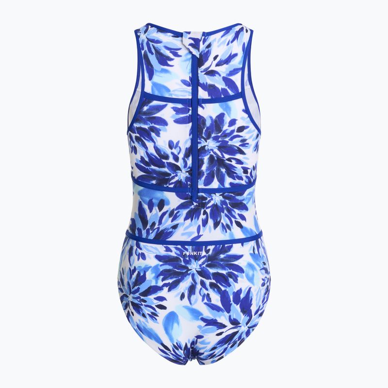 Dámské jednodílné plavky Funkita Hi Flyer One Piece blossom blue 2