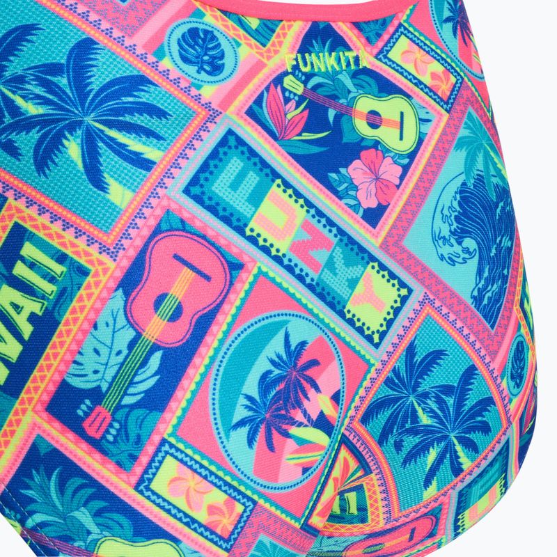 Dámské jednodílné plavky Funkita Diamond Back One Piece coco canel 3