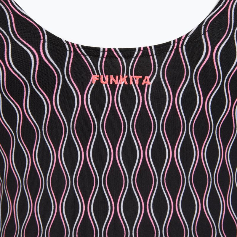 Dámské jednodílné plavky Funkita SScoop Neck One Piece curvy queen 4