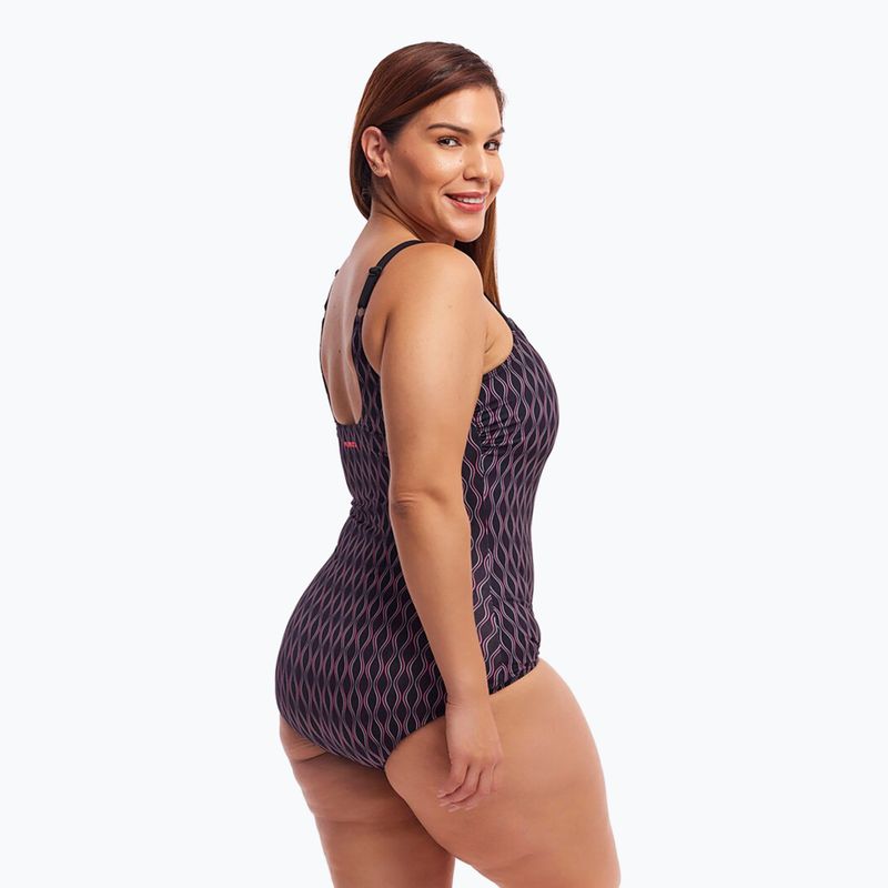 Dámské jednodílné plavky Funkita SScoop Neck One Piece curvy queen 2