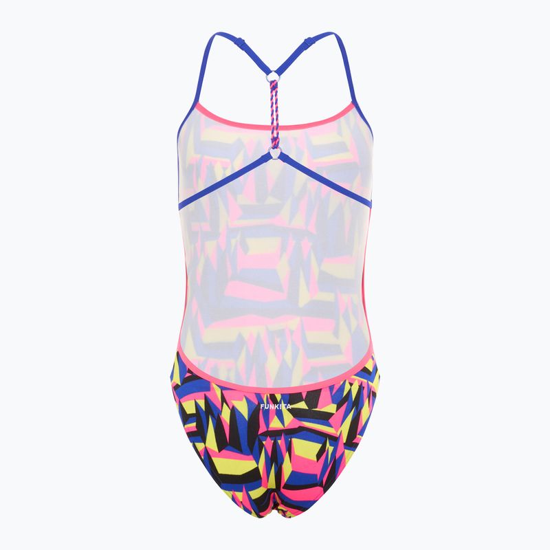 Dámské jednodílné plavky Funkita Twisted One Piece spike me 2