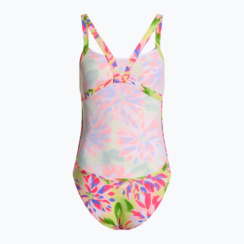 Dámské jednodílné plavky FunkitaBrace Me Back One Piece spring sun 2