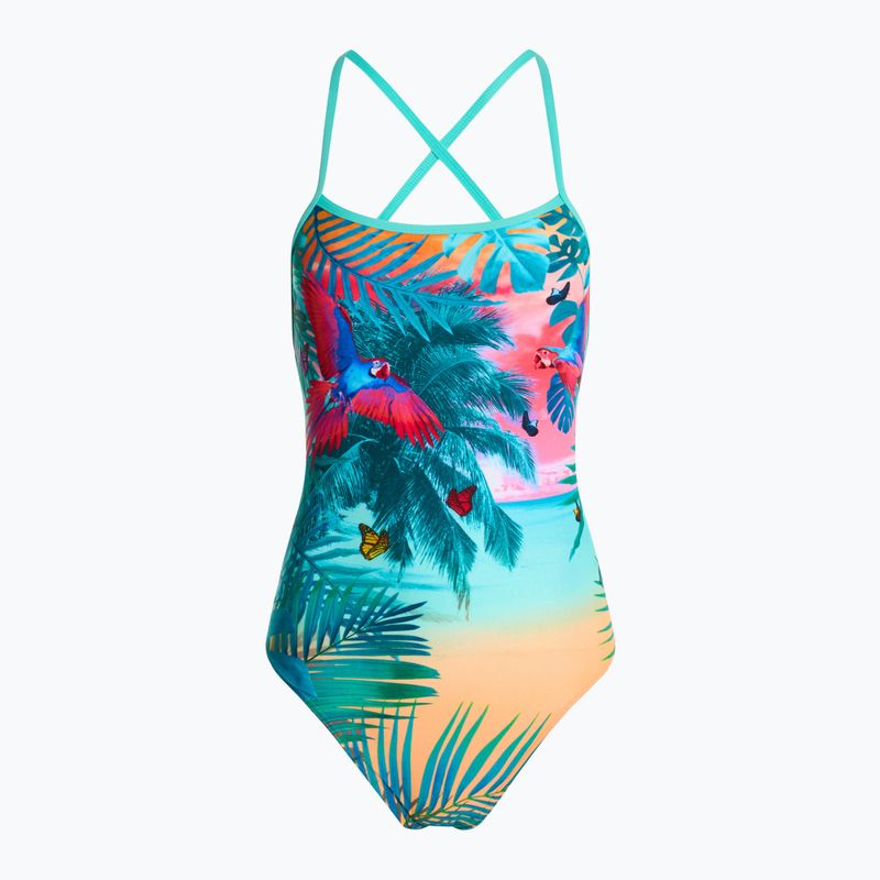 Dámské jednodílné plavky Funkita Strapped In One Piece the beach
