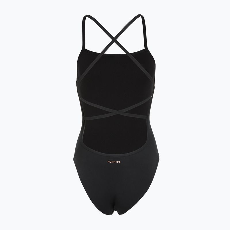 Dámské jednodílné plavky Funkita Strapped In One Piece bronzed 2