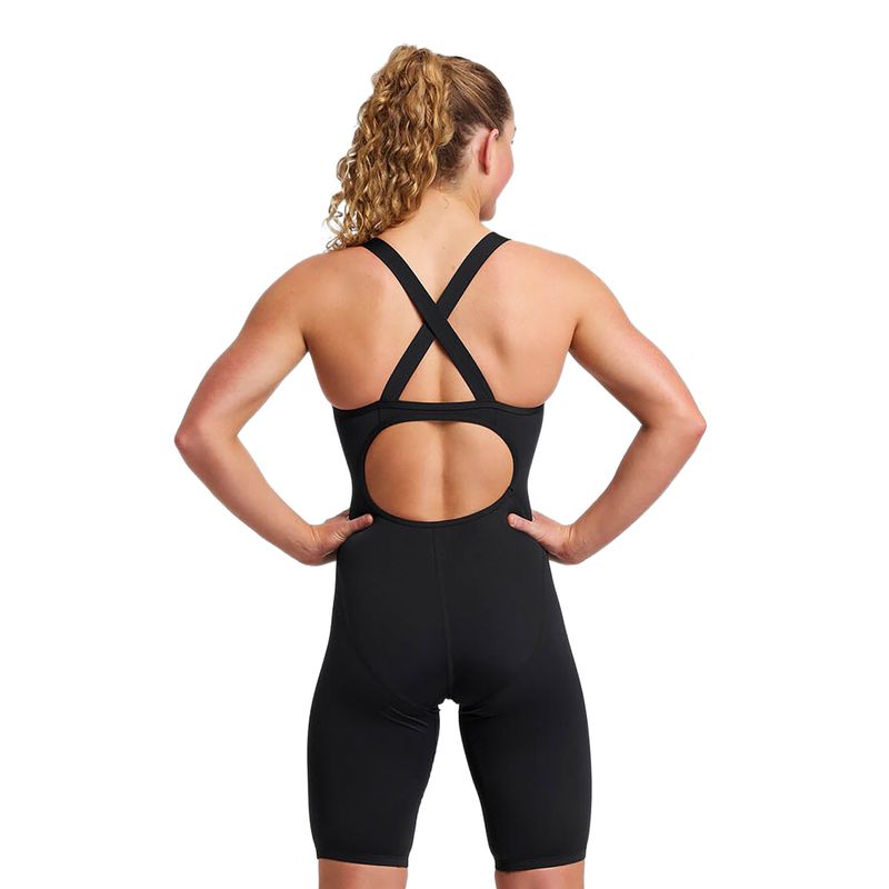 Dámské jednodílné plavky Funkita Fast Legs One Piece still black 2