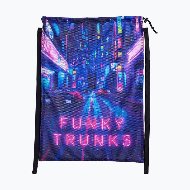 Plavecký vak Funky Trunks Mesh Gear cyber city