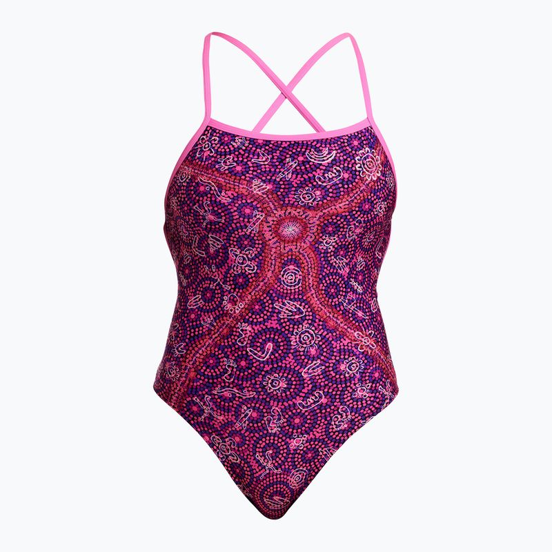 Dámské jednodílné plavky  Funkita Strapped In One Piece walk together