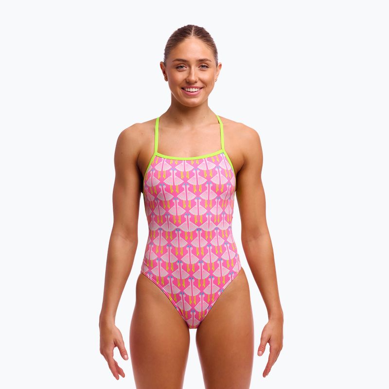 Dámské jednodílné plavky Funkita Strapped In One Piece duck goose  2
