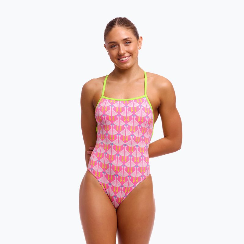Dámské jednodílné plavky Funkita Strapped In One Piece duck goose  4