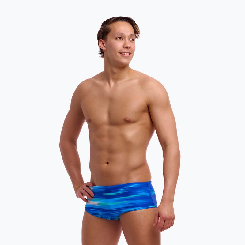 Pánské plavky  Funky Trunks Sidewinder sea breeze 4