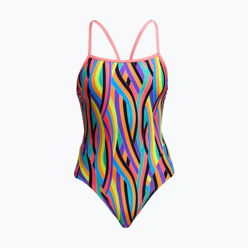 Dámské jednodílné plavky Funkita s jedním ramínkem Curl