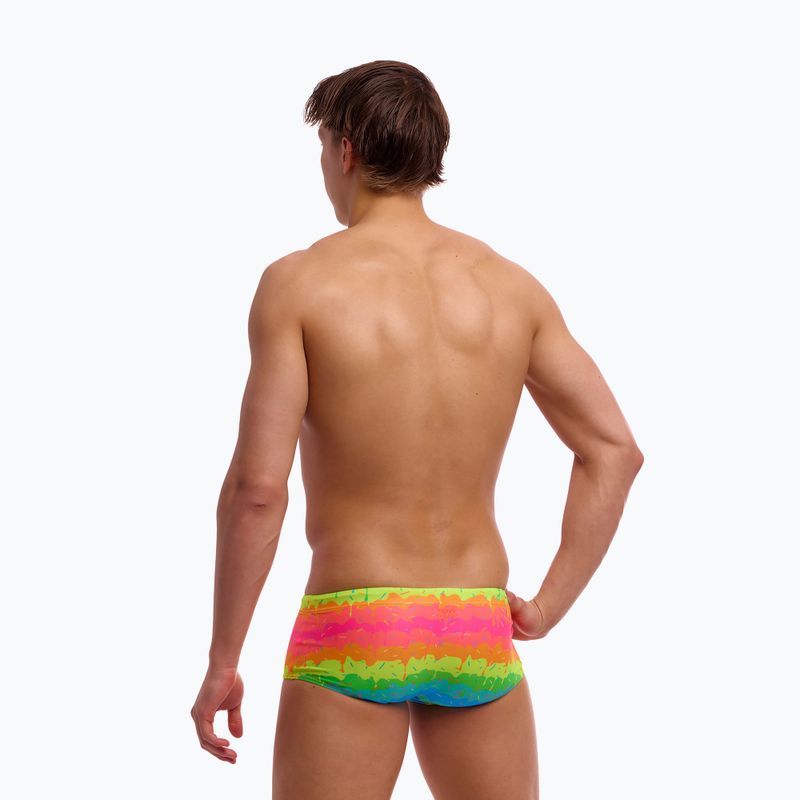 Pánské plavky  Funky Trunks Sidewinder Trunks melting mayhem 3