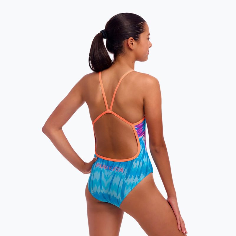 Dětské jednodílné plavky Funkita Single Strap One Piece birdie bird 2