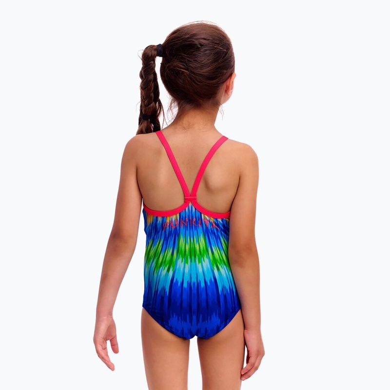 Dětské jednodílné plavky Funkita Printed One Piece fly time 2