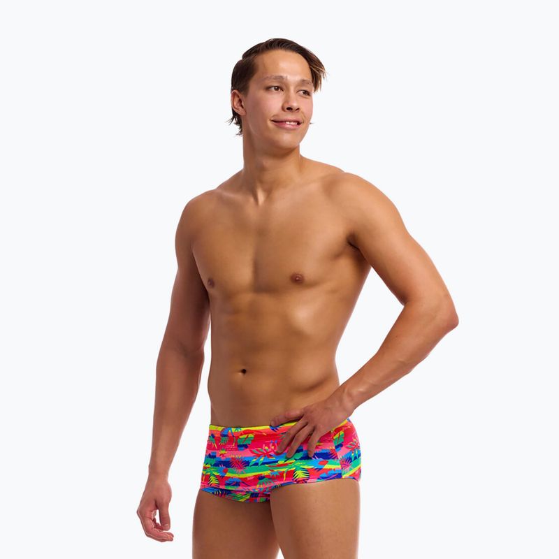 Pánské plavecké boxerky Funky Trunks Sidewinder Trunks Free Foliage 2