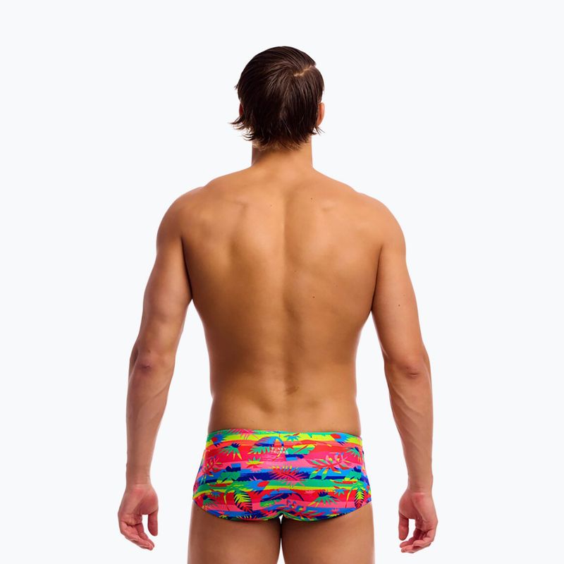 Pánské plavecké boxerky Funky Trunks Sidewinder Trunks Free Foliage 3